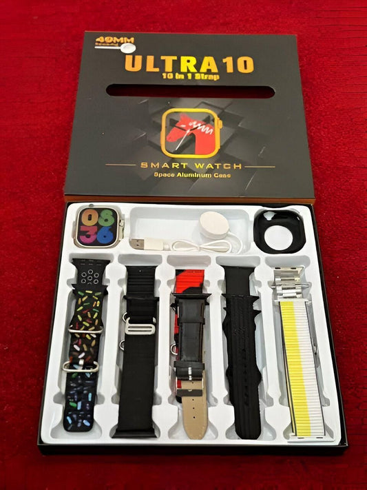 10 in 1 STRAP ULTRA WATCH 49 MM SPACE ALUMINIUM CASE