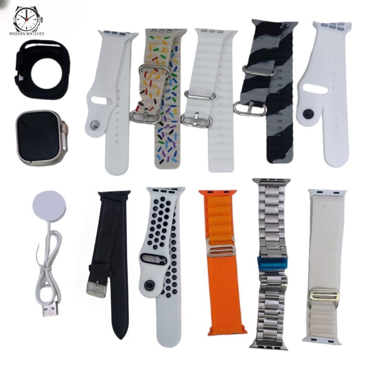 10 in 1 STRAP ULTRA WATCH 49 MM SPACE ALUMINIUM CASE